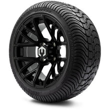 MODZ® 12" Matrix Matte Black Wheels & Street Tires Combo