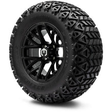 MODZ® 12" Matrix Matte Black Wheels & Off-Road Tires Combo