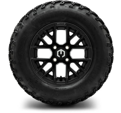 MODZ® 12" Matrix Matte Black Wheels & Off-Road Tires Combo