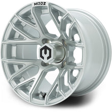 MODZ® Matrix Silver 12" Golf Cart Wheel