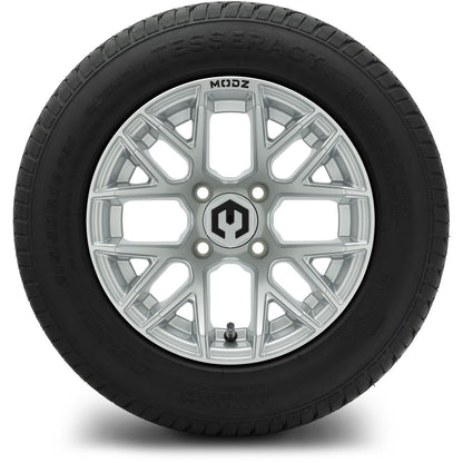 MODZ® 12" Matrix Silver Wheels & Street Tires Combo