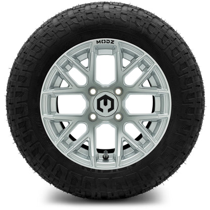 MODZ® 12" Matrix Silver Wheels & Off-Road Tires Combo
