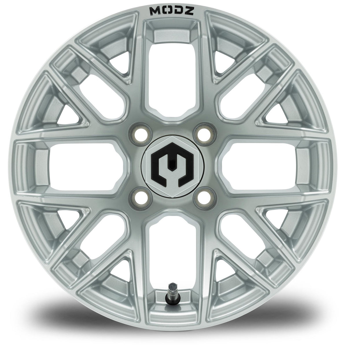 MODZ® Matrix Silver 12" Golf Cart Wheel