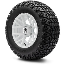 MODZ® 12" Matrix Glossy White Wheels & Off-Road Tires Combo