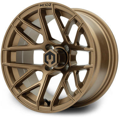 MODZ® Matrix Bronze 14" Golf Cart Wheel