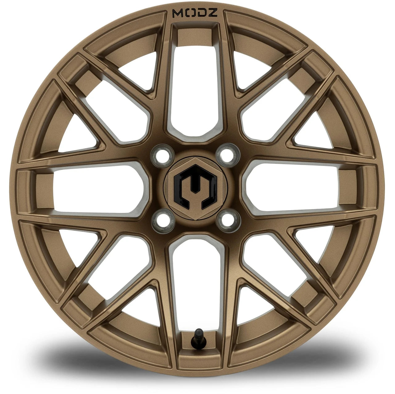MODZ® Matrix Bronze 14" Golf Cart Wheel