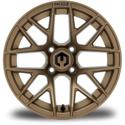 MODZ® Matrix Bronze 14" Golf Cart Wheel