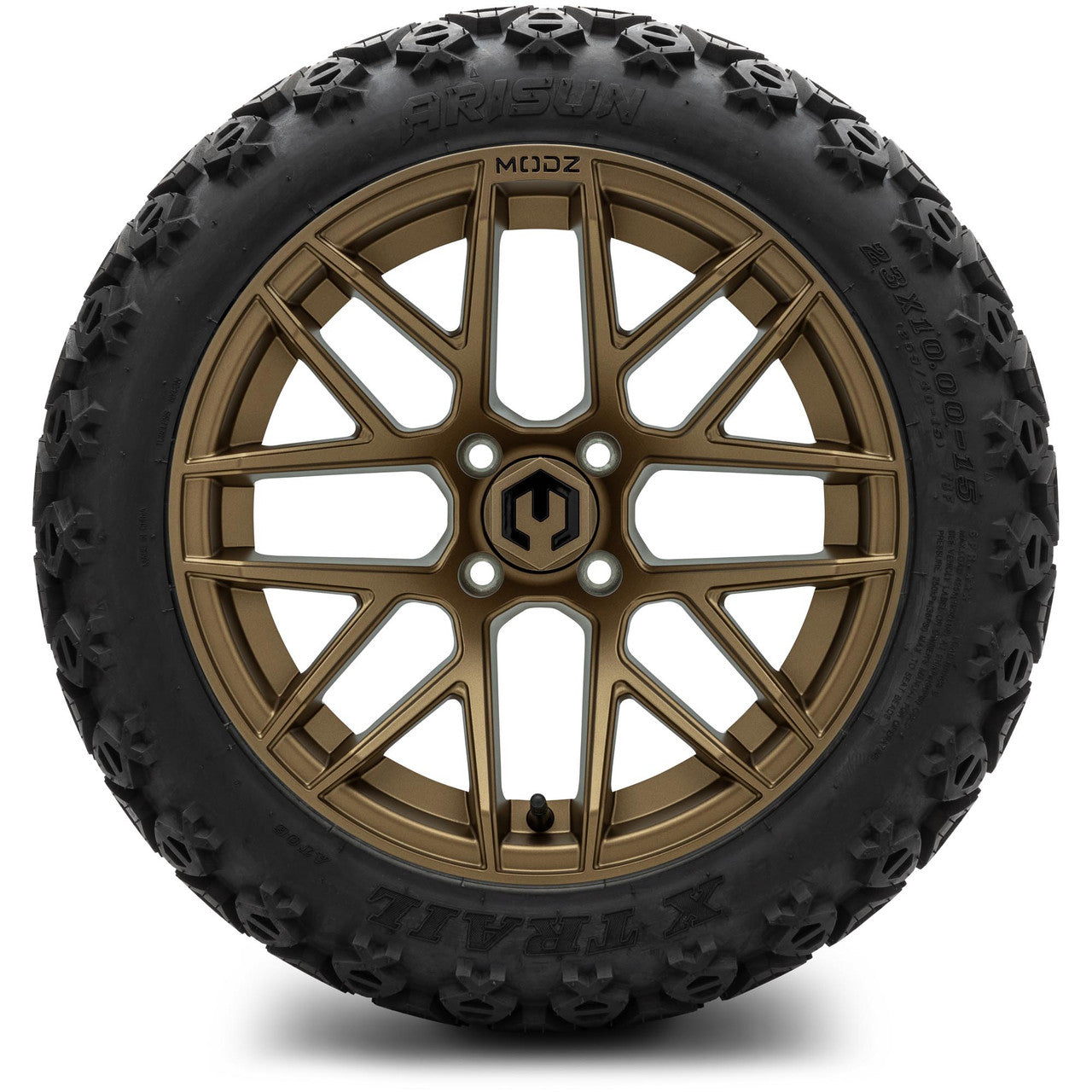 MODZ® 15" Matrix Matte Bronze Wheels & Off-Road Tires Combo