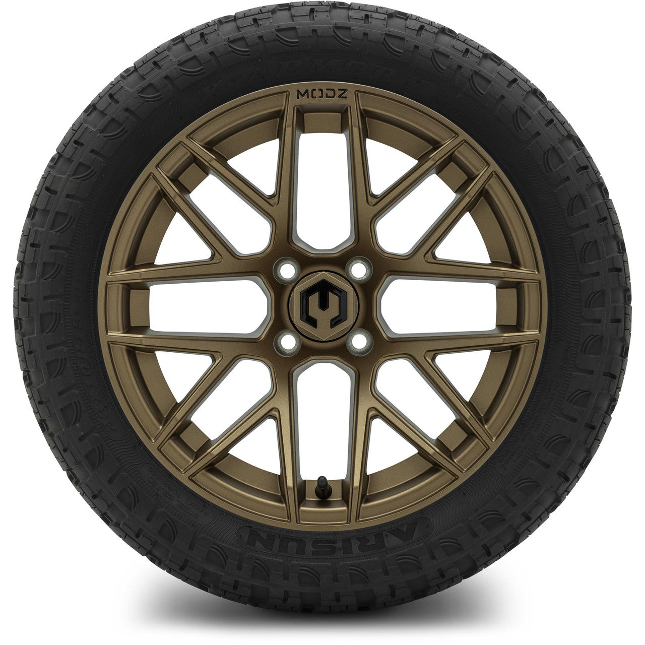 MODZ® 15" Matrix Matte Bronze Wheels & Off-Road Tires Combo