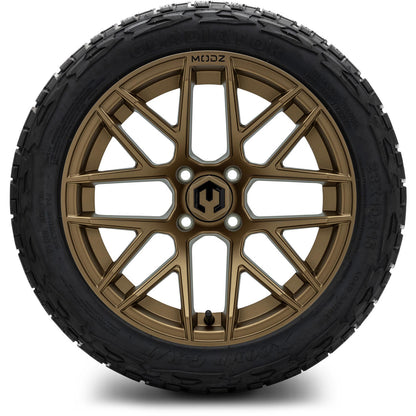 MODZ® 15" Matrix Matte Bronze Wheels & Off-Road Tires Combo
