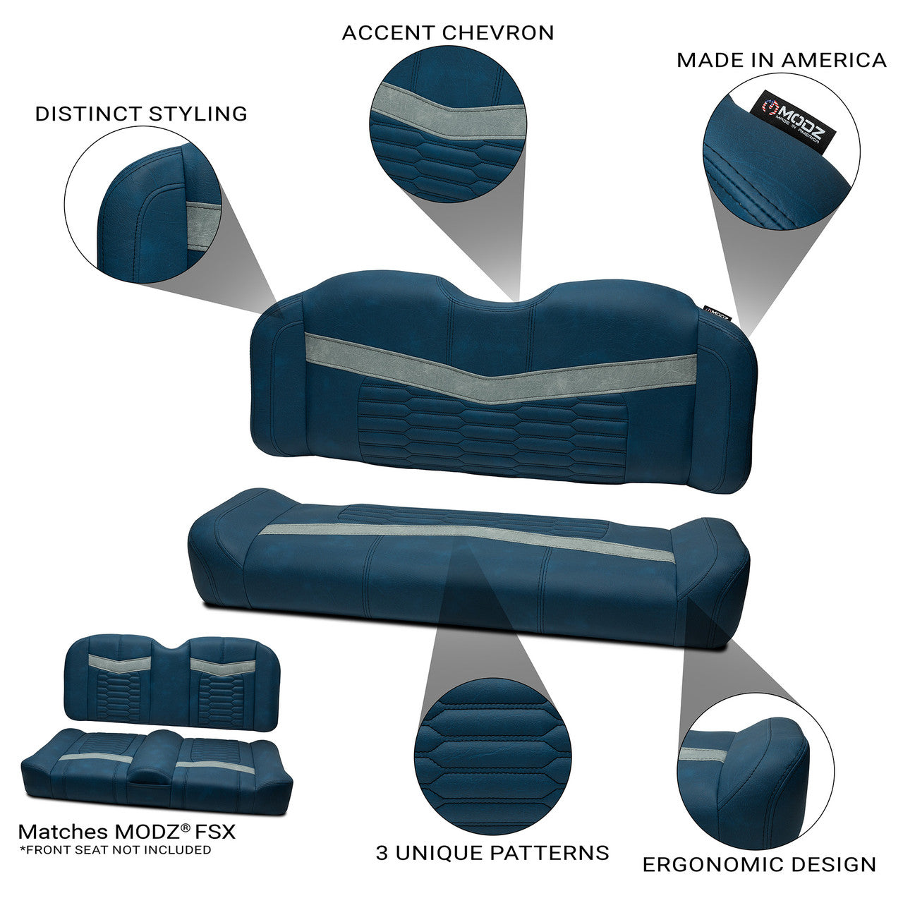 MODZ® RSCX Rear Cushions