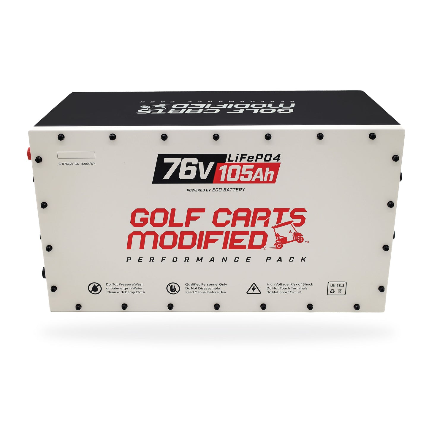 76V 105AH Battery Bundle / Club Car DS / H-Frame