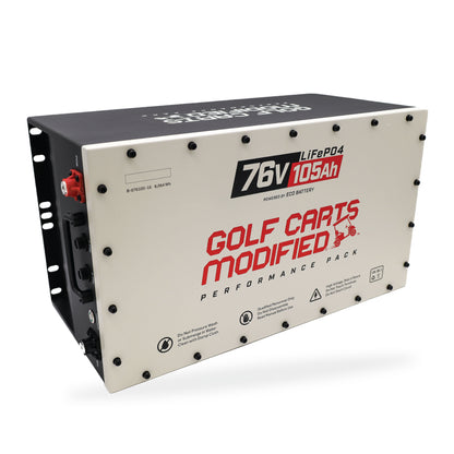 76V 105Ah LiFePO4 Battery / Golf Carts Modified