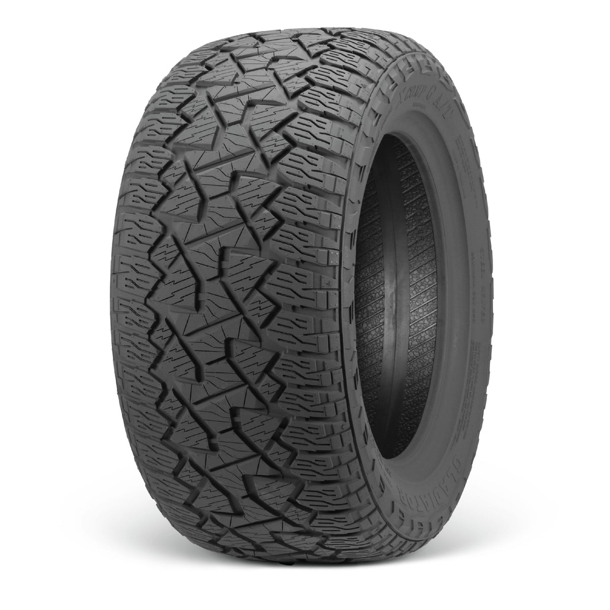 Empire Outlaw O2 14x7 Gloss Black Wheel with X Comp A/T Tire