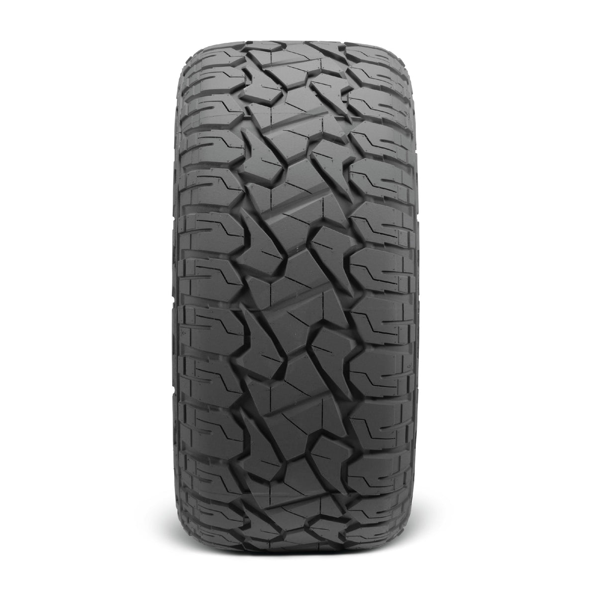 Empire Rodder RD4 14x7 Charcoal Machined Wheel with X Comp Golf X/T Tire