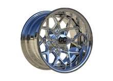 GC Modified HB77 12x7 Chrome PVD Golf Cart Wheel