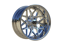 GC Modified HB77 14x7 Chrome PVD Golf Cart Wheel