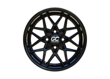 GC Modified HB77 14x7 Gloss Black Golf Cart Wheel