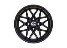 GC Modified HB77 14x7 Matte Black Golf Cart Wheel
