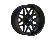 GC Modified HB77 15x7 Matte Black Golf Cart Wheel