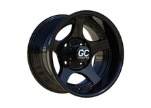 GC Modified IDOL 12x7 Gloss Black Golf Cart Wheel