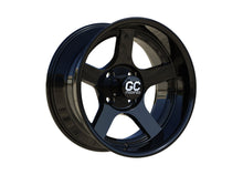 GC Modified IDOL 14x7 Gloss Black Golf Cart Wheel