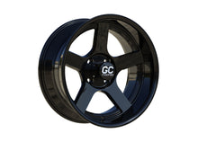 GC Modified IDOL 15x7 Gloss Black Golf Cart Wheel