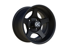 GC Modified IDOL 12x7 Matte Black Golf Cart Wheel