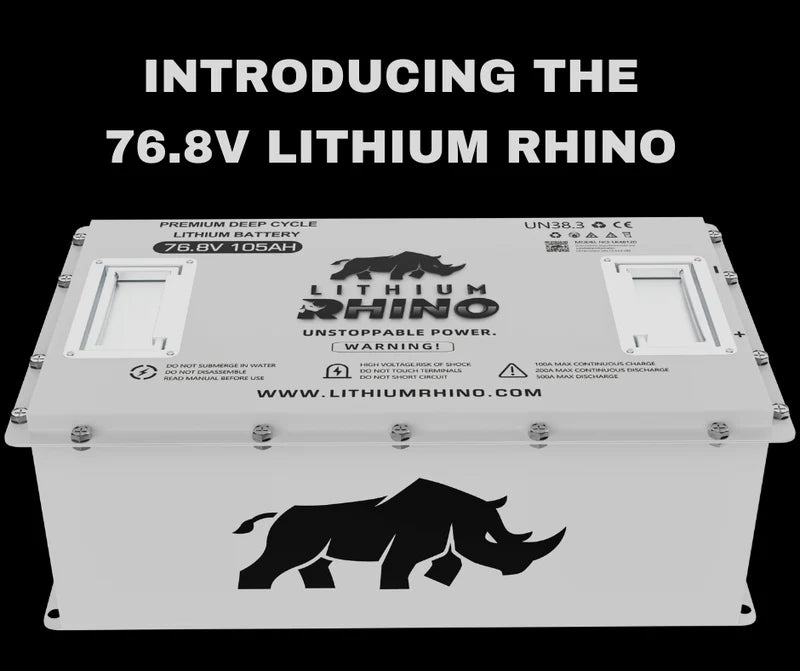 76V 105AH Lithium Rhino Conversion Kit