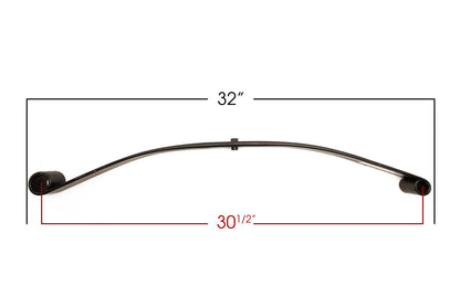 MODZ® EZGO RXV 2008-Up Heavy Duty Rear Leaf Spring Kit - Single Leaf