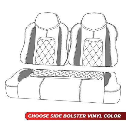 MODZ® FS3 FRONT SEAT FOR CLUB CAR & EZGO - CUSTOM