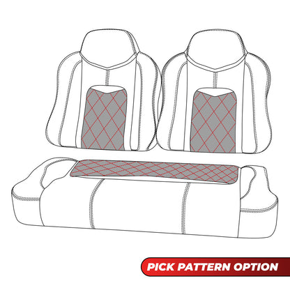 MODZ® FS3 FRONT SEAT FOR CLUB CAR & EZGO - CUSTOM