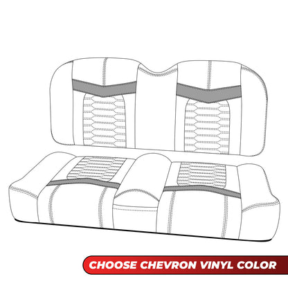 MODZ® FSX FRONT SEAT FOR CLUB CAR, EZGO, ICON/EV1 & YAMAHA - CUSTOM