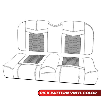 MODZ® FSX FRONT SEAT FOR CLUB CAR, EZGO, ICON/EV1 & YAMAHA - CUSTOM