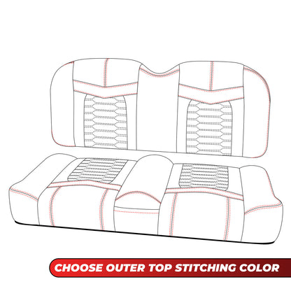 MODZ® FSX FRONT SEAT FOR CLUB CAR, EZGO, ICON/EV1 & YAMAHA - CUSTOM