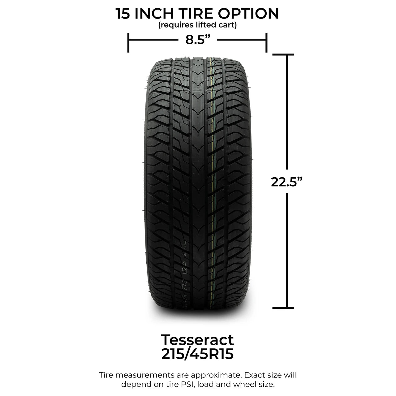 MODZ® 15" Drift Matte Bronze Wheels & Street Tires Combo