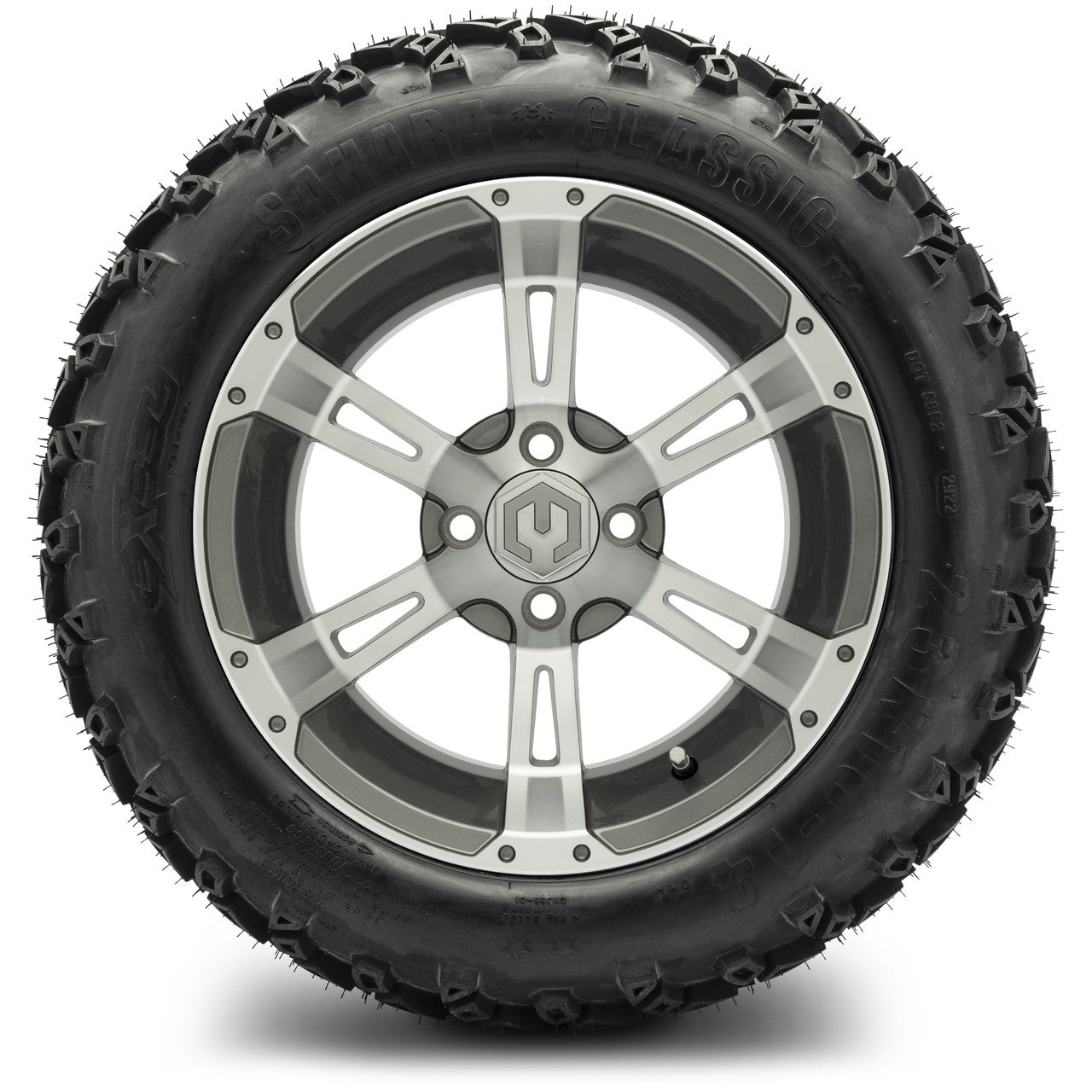 MODZ® 14" Ambush Gunmetal Wheels & Off-Road Tires Combo
