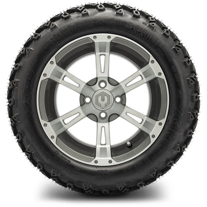 MODZ® 14" Ambush Gunmetal Wheels & Off-Road Tires Combo