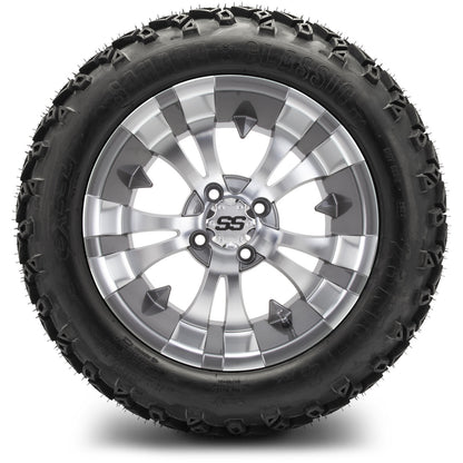 MODZ® 14" Vampire Gunmetal Wheels & Off-Road Tires Combo