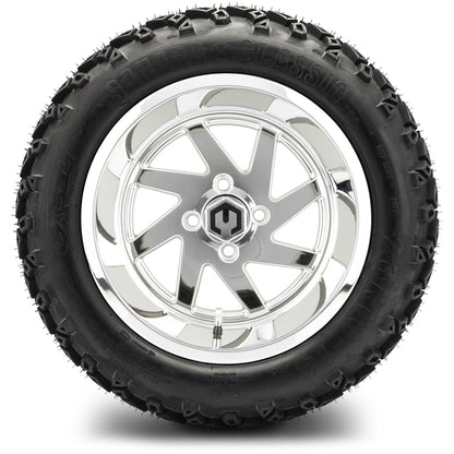 MODZ® 14" Fury Chrome Wheels & Off-Road Tires Combo
