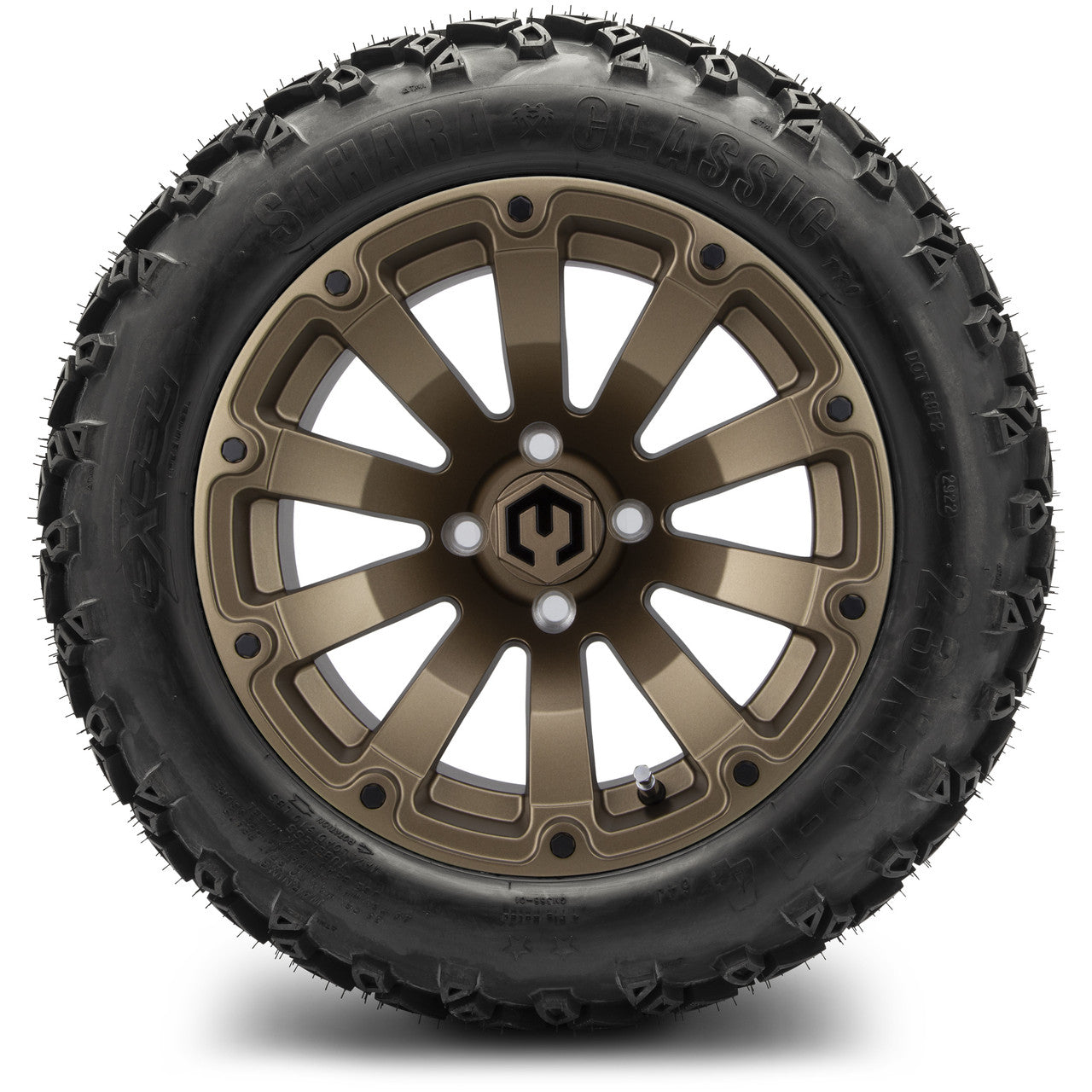 MODZ® 14" Bomber Matte Bronze Wheels & Off-Road Tires Combo