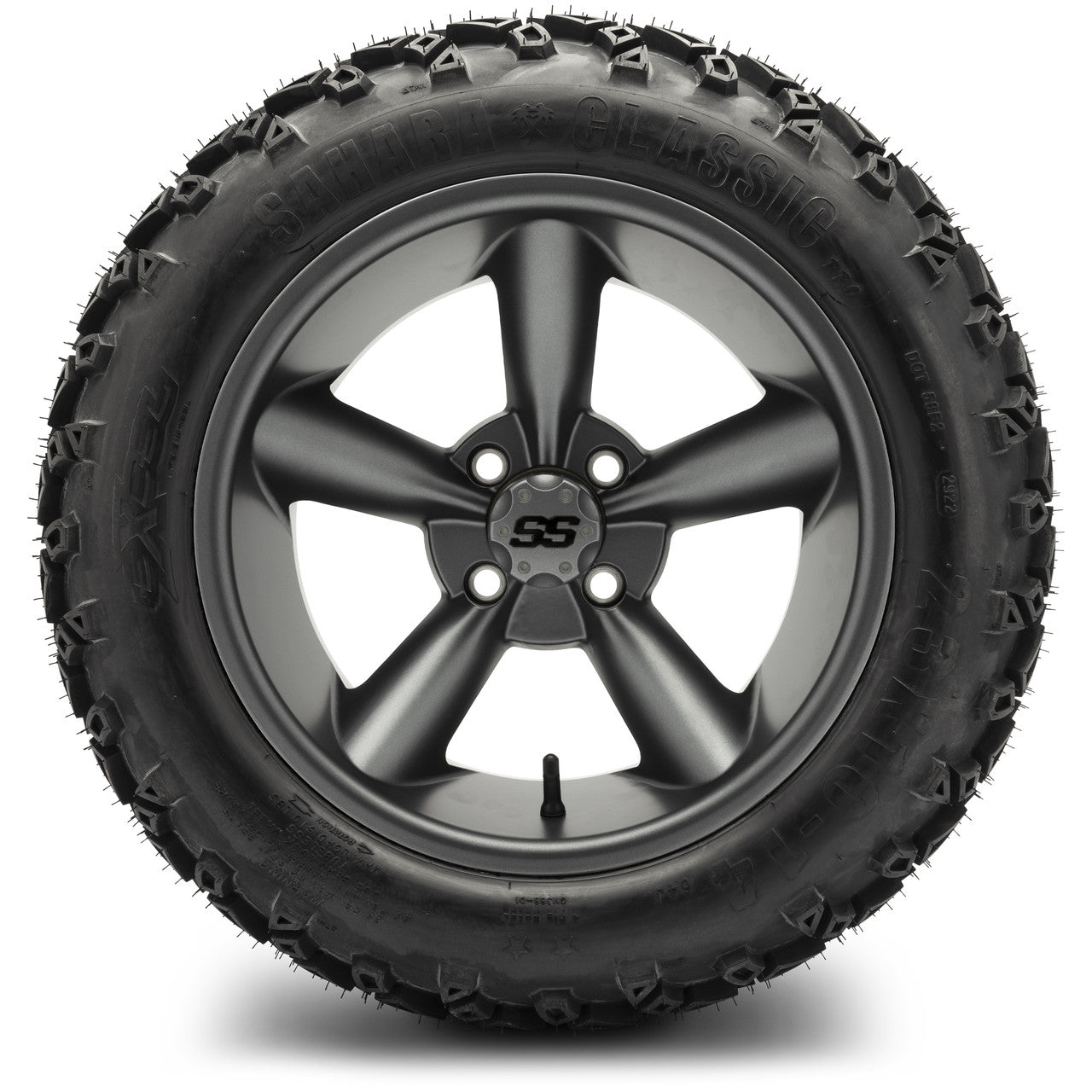 MODZ® 14" Godfather Gunmetal Wheels & Off-Road Tires Combo