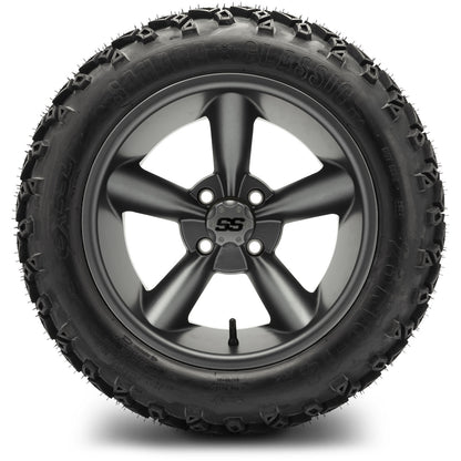 MODZ® 14" Godfather Gunmetal Wheels & Off-Road Tires Combo