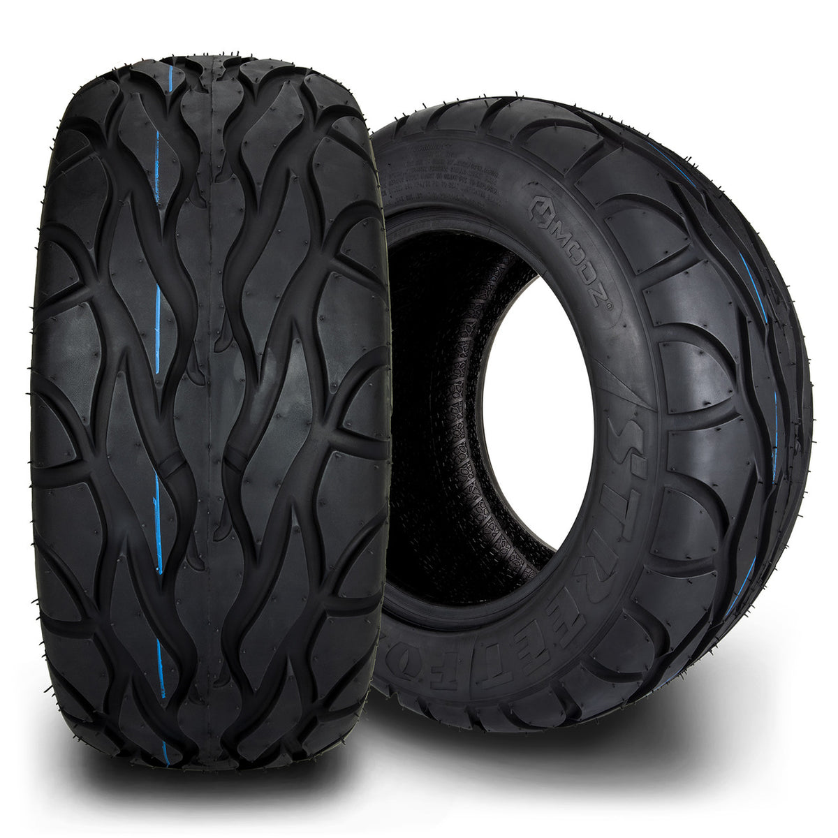 MODZ® Street Fox 245/50-12 Radial Golf Cart Tire