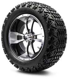 MODZ® 14" Storm Trooper Machined Black Wheels & Off-Road Tires Combo