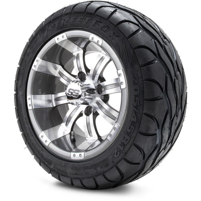 MODZ® 12" Tempest Gunmetal Wheels & Street Tires Combo