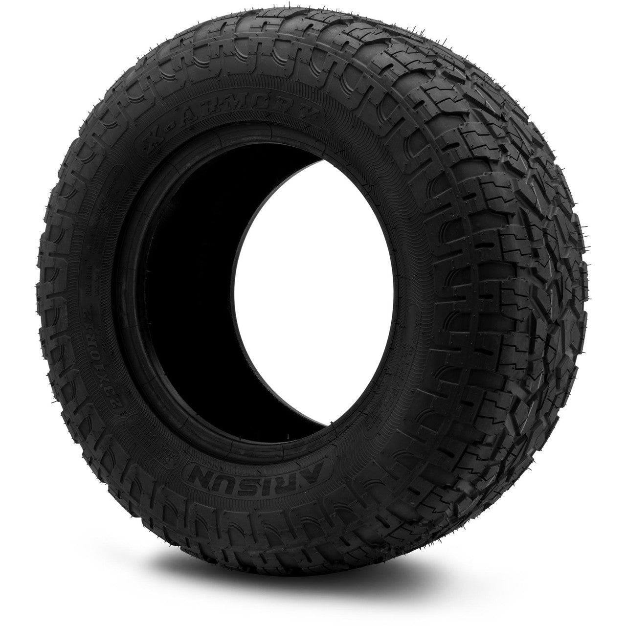 Arisun® X-Armory 23x10-R12 Steel Belted Radial Golf Cart Tire (4-Ply)