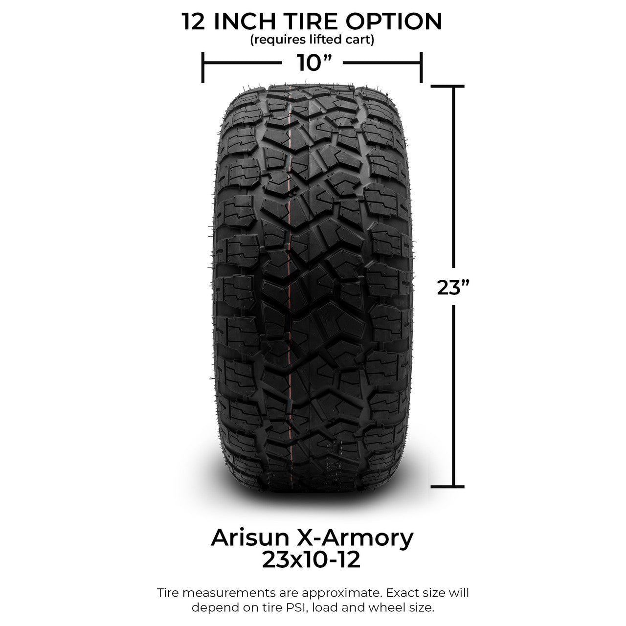 MODZ® 12" Godfather Gunmetal Wheels & Off-Road Tires Combo