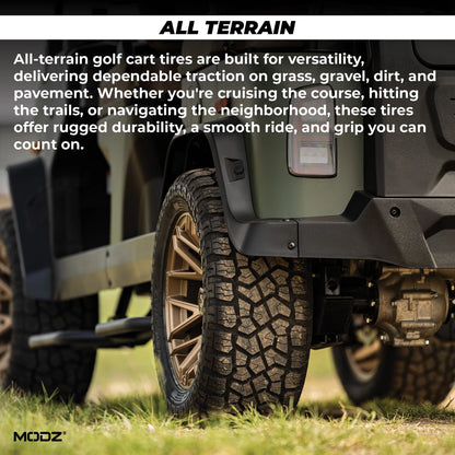 Arisun® X-Armory 23x10-R15 Steel Belted Radial Golf Cart Tire (6-Ply)