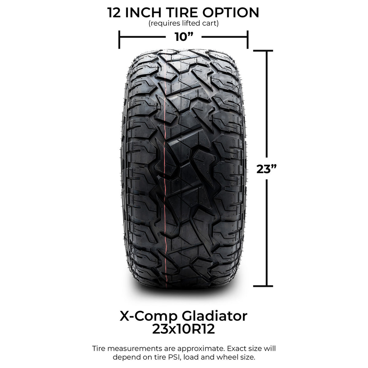 MODZ® 12" Matrix Silver Wheels & Off-Road Tires Combo